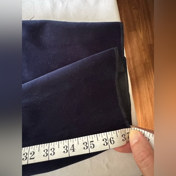 New Bryan Michaels Blue Velvet Tuxedo Dress Pants - Picture 2 of 10